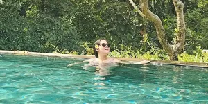 Potret Gracia Indri Pulang ke Indonesia, Liburan di Ubud Bali