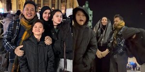 Potret Hanung Bramantyo dan Zaskia Adya Mecca Ajak Anak-Anak Liburan ke Vatican, Sempat Dirumorkan yang Tidak-Tidak