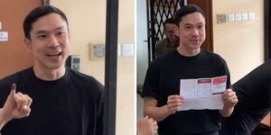 Potret Harvey Moeis Suami Sandra Dewi Saat Nyoblos di Lapas, Tampil Glowing Bikin Netizen Salah Fokus