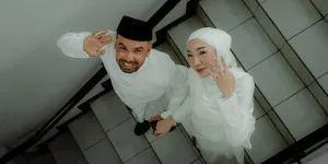 Potret Hassan Alaydrus Sah Menikahi Audrey Jesslyn, Akad Sederhana di KUA Tebet