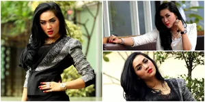 Potret Hiara Cleopatra, 'Kembaran' Syahrini Yang Seksi Badai