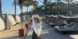 Potret Hyoyeon SNSD Liburan Chuseok, Nikmati Musim Panas di Bali