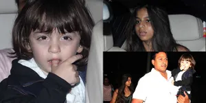 Potret Imut AbRam Saat Asyik Isap Jempol & Suhana Yang Kece Abis!