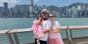 Potret Julie Estelle Liburan ke Hongkong bersama Keluarga, Putrinya Jadi Sorotan