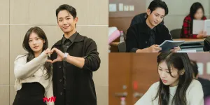 Potret Jung So Min & Jung Hae In di Pembacaan Naskah Drama 'LOVE NEXT DOOR', The Next Jung Jung Couple