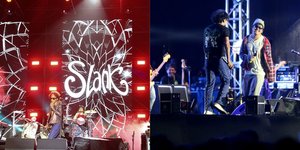 Potret Kaka Slank Duet dengan Anaknya Sendiri Dalam Konser Pasar Malam Empat Satoe