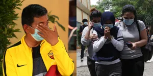 Potret Kedatangan Jenazah Korban Sriwijaya Air di RS Polri, Diwarnai Tangis Pihak Keluarga