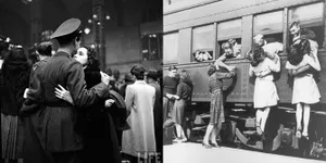 Potret Kehangatan Cinta Selama Perang Dunia II, Bikin Terenyuh