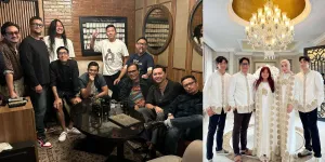 Potret Kehangatan Keluarga Anggota The Prediksi - Bapak-Bapak Genk Motor Namun Sayang Keluarga