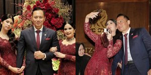 Potret Keluarga Yudhoyono Kompak di Resepsi Rasyid Rajasa & Tamara Kalla, Annisa Pohan dan Almira Cantik Kayak Kakak Adik