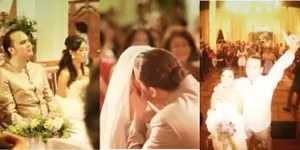 Potret Kenangan Manis Pernikahan Karen Pooroe dan Arya Claproth