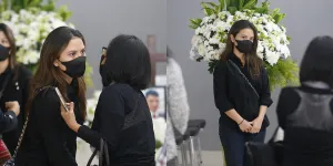 Potret Kesedihan Marsha Aruan yang Tak Terbendung Pasca Ditinggal Sang Ayah: Maafin Ya Kalau Ayah Ada Salah