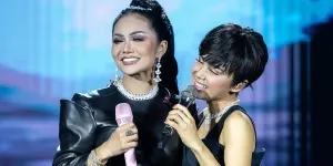 Potret Kris Dayanti Beri Dukungan Penuh di Konser Yuni Shara, Tampil Spesial Kakak-Adik