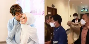 Potret Lesti Jatuh Pingsan Setelah Isi Acara, Digendong Rizky Billar - Disebut Kecapekan Karena Hamil