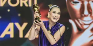 Potret Luna Maya Raih Pemeran Utama Wanita Terfavorit IMA Awards 2025, Berjaya Lewat Film 'GUNDIK'