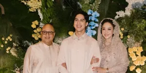 Potret Maia Estianty di Pengajian dan Siraman  El Rumi, Pakai Cincin Rp3 Miliar