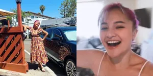 Potret Marshanda yang Happy Kiyowo Liburan di California, Senyum Bahagianya Cantik Banget