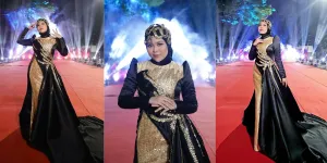 Potret Menawan Selfi Yamma di Malam Grand Final D'Academy 6 - Berbalut Dress Mewah Bak Ratu! 
