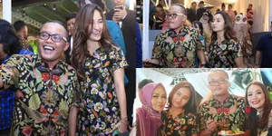 Potret Mesra Sule dan Naomi Zaskia di Nikahan Siti Badriah, Pegangan Tangan Terus