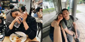 Potret Naysilla Mirdad Liburan ke Singapura Bareng Pacar, Kulineran Terus - Makan Enak di Bukan Resto Mewah