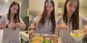 Potret Nia Ramadhani Bikin Bekal Buat Mainaka, Menu Sederhana Tapi Penuh Makna