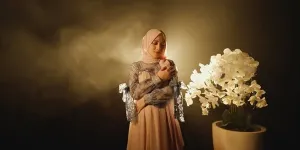 Potret Nissa Sabyan Diduga Sedang Hamil Anak Ayus, Perut Bikin Salfok