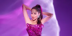 Potret Olla Ramlan Happy Ngedance, Celana Sengaja Gak Dikancingin