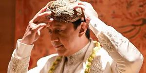 Potret Penampilan Andre Taulany di Momen Akad Nikah dengan Amanda Rigby 