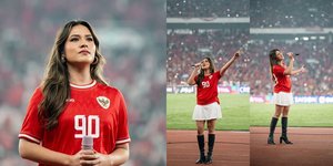 Potret Penampilan Raisa di GBK Usai Pertandingan Timnas Indonesia vs Australia, Takut Tak Diterima - Ternyata Suporter Loyal