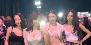 7 Potret Penampilan TWICE di Victoria's Secret Fashion Show 2025, Bawakan This is For dan Strategy Versi OT4