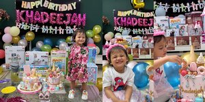 Potret Perayaan Ulang Tahun ke-2 Khadeejah Anak Kartika Putri, Digelar Sederhana di Rumah Saja