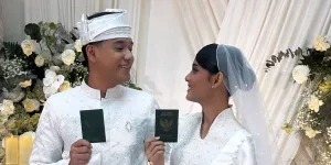 Potret Pernikahan Jaz Hayat dan Wavi Zihan yang Berlangsung Syahdu
