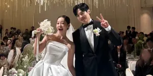 Potret Pernikahan Kim Ga Eun Jadi Reuni 'KING THE LAND', Ada Yoona dan Lee Junho