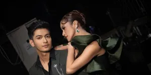 Potret Pose Mesra Olla Ramlan dan Teuku Ryan, Tegaskan Tak Pacaran