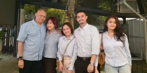 Potret Prilly Latuconsina Idul Adha Bareng Keluarga Omara Esteghlal
