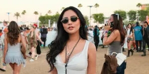 Potret Rachel Vennya Nonton Coachella, Tetap Slay Meski Ngaku Suara Habis