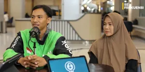 Potret Restu Ojol Viral yang Dapat Beasiswa Kuliah, Jadi Motivasi Anak Muda