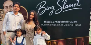 Potret Rizky Alatas Dampingi Anak dan Istri di Peresmian Museum Bing Slamet