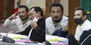 Potret Sidang Kasus Jerinx SID dan Adam Deni, Sempat Bersitegang di Depan Hakim