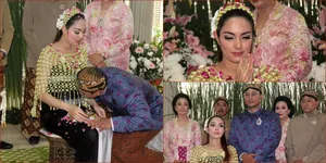 Potret Siraman Reisa Kartikasari Rayakan 7 Bulan Kehamilan