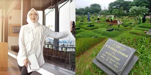 Potret Suasana dan Persiapan Penggalian Makam Rina Gunawan, Jadi Satu Dengan Kuburan Mendiang Ayah