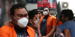 Potret Tangis Fico Fachriza Kala Temui Kakak Usai Ditangkap Polisi, Minta Maaf ke Rispo