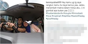 Potret Temmy Rahadi & Istri, Manis dan Penuh Kata-kata Puitis