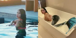 Potret Terbaru Lucinta Luna Tampil Hot dengan Tato, Motif Bunga di Bagian Dada Curi Perhatian - Dipuji Makin Cantik