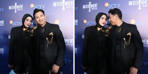 Potret Terbaru Sonny dan Fairuz,  Tampil Serasi nan Elegan dengan Busana Black and Gold di Infotainment Awards 2024