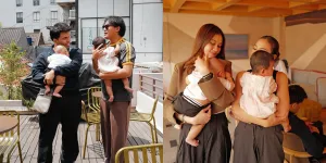 Potret Thariq dan Aaliyah Playdate Bayi Bareng Mahalini dan Rizky Febian, Kompak Jalani Parenting