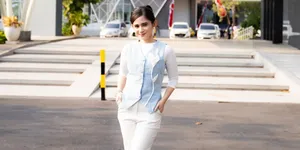 Potret Tissa Biani Manggung di Universitas Airlangga Surabaya