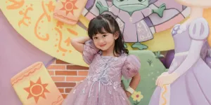 Potret Ulang Tahun Aisha Putri Kesha Ratuliu, Tampil Cantik Bak Rapunzel