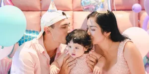 Potret Ulang Tahun Hagia Anak Jessica Iskandar, Bengong Saat Tiup Lilin