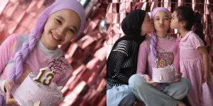 Potret Ulang Tahun Kana Sybilla Bramantyo Putri Sulung Zaskia Adya Mecca ke 13 - Semakin Cantik dan Mirip Ibunya 